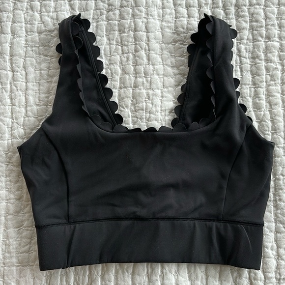 IVL collective Tops - IVL collective scallop sports bra